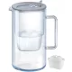  Stekleni filtrirni vrč Aquaphor Glass 2,5l z vložkom Maxfor+ MG, siv