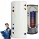 Zasobnik za sanitarno vodo, inox bojler 200l, vmesni zalogovnik z grelnikom 2,8m^2