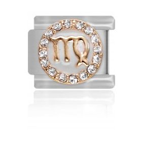 Zlato zodiakalno znamenje Devica MaybeMe