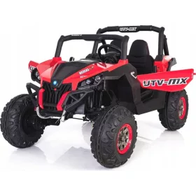 Avto Jeep MX Akumulator 24V 4x45W Rdeč