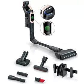   Vertikalni sesalnik Bosch Unlimited 10 BBS1041RBA MicroClean HEPA TFT LED, rdeč