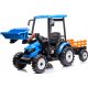 MEGA TRAKTOR Z PRIKOLICO IN POLNILEC 24V NAPAJANJE 400W DALJINSKO