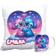 SET SKODELICA IN BLAZINA - LILO STITCH STITCH STICH ANGEL DARILO + IME