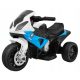 Motor BMW S1000 RR Mini Električno otroško kolo Modre barve + 3 kolesa + Zvoki + LED luči