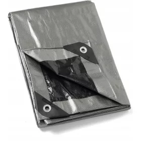   Vodoodporna plandeka GUARD SHIELD s kovinskimi očesi, 2 mx 3 m, siva/srebrno-črna