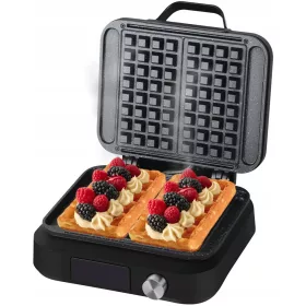    Lovio pekač za vaflje Pekač za vaflje 2200w LVWF002BK 2200 W črn