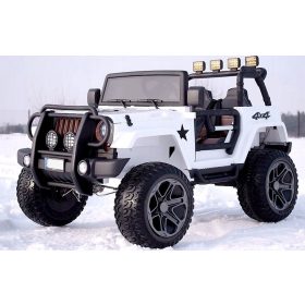   MEGA ELEKTRIČNI TERENSKI AVTO ZA OTROKE 4x45W BATERIJA 24V DALJINSKI UPRAVLJALNIK
