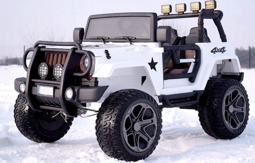 MEGA ELEKTRIČNI TERENSKI AVTO ZA OTROKE 4x45W BATERIJA 24V DALJINSKI UPRAVLJALNIK