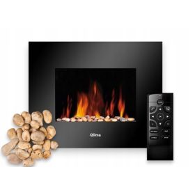 Kamin Električni Grelec Qlima EFE 2018 z Efektom Plamena