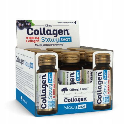 Kolagenski napitek Olimp Labs za zdrave sklepe in kosti, 25 ml, okus črnega ribeza