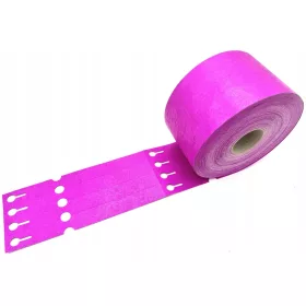    Etikete TYVEK z zanko za odtrganje - 2,5 x 25 cm | 1500 kosov - lila