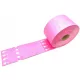  Etikete TYVEK z zanko za odtrganje - 2,5 x 25 cm | 1500 kosov - roza