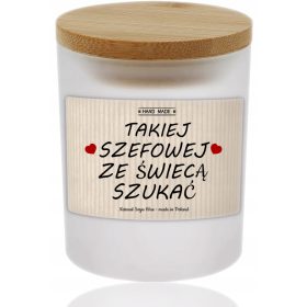   Darilo za Šefa, Direktorja, Predsednika, Vodjo - Luksuzna Sojowa Sveča