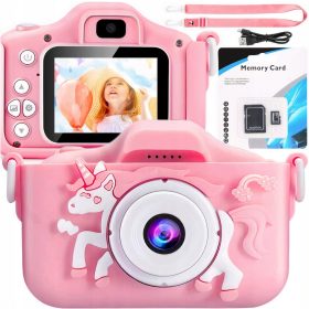   Digitalni fotoaparat za otroke UNICORN 40MPX + 32GB SD kartica