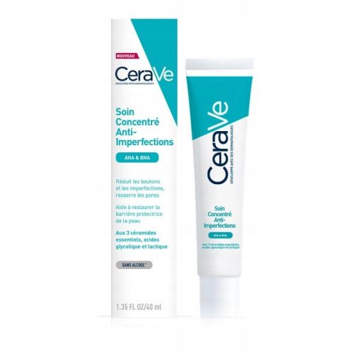 CeraVe Gel proti nepravilnostim z AHA in BHA kislinami, 40ml