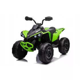 Zeleni otroški štirikolesnik Maverick ATV z 24V baterijo