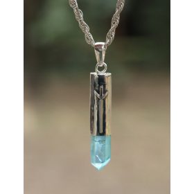 AQUA AURA ORIGINAL RUNA ALGIZ SREBRNI OBESEK