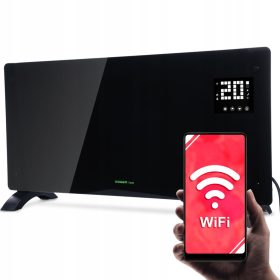   Weber Heat GPH-S20DA 2000 W električni konvektorski grelec s steklenim panelom