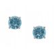  UHANI IZ NARAVNEGA SREBRA ŠVICARSKI TOPAZ 6MM RODIJENO DARILO