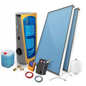    Sončni kolektor STANDARD solarni set 2 x 2,8 z rezervoarjem 300l