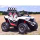 MEGA BUGGY SPORTS ZA 2 OTROKA 4X4 - BELO