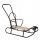 Gusio Premium Slovenian Metal Sleds with Push Handle and Backrest