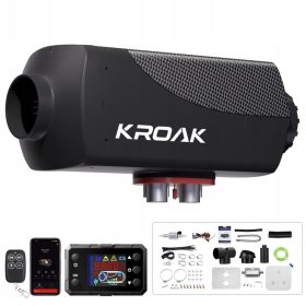 OGREVANJE SPALINOVKA ZRAKOM OLEJNA WEBASTO 8KW 12/24V BT LCD