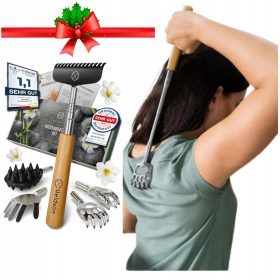   Drapačka za hrbet z nastavljivimi konici, darilo za mamo, masaža