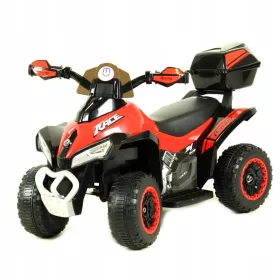   Kovček za štirikolesnike na baterije za otroke QUAD-SX-3-RED