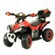 Kovček za štirikolesnike na baterije za otroke QUAD-SX-3-RED