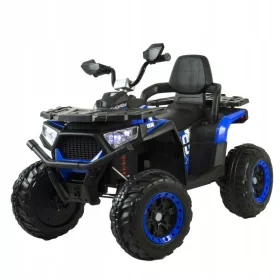   Quad na akumulator 4x40 W EVA usnjeni daljinski upravljalnik QUAD-LX-2-NIEBIESKI