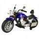 Motorno kolo Chopper na baterije za otroke Trike luči glasba MOTO-L-9-BLUE