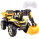 VELIKA ELEKTRIČNA KOPARKA IN DUMPER NA AKUMULATOR