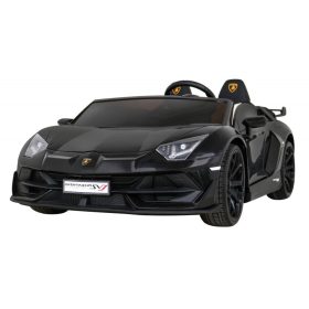   Luksuzno električno otroško vozilo Lamborghini SVJ DRIFT Black SX2028 za 2 otroka