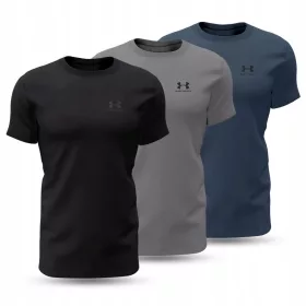   Moška majica Under Armour hitro sušeča bombaž šport 3-paketni komplet