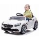 Avto na akumulator Mercedes Benz SLC300 Cabrio, otroški avtomobil s daljinskim upravljalnikom, bel