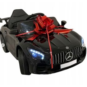   Avto na akumulator Mercedes GTR-S Mehka EVA platišča USNJE Pilot Rdeča