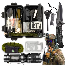 MILITARY SURVIVAL KIT 32v1