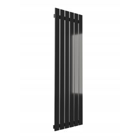   VERTIKALNI ELEKTRIČNI RADIATOR - R6 1800/450 ČRNI POLESNIK + 900W ČRNI GRELEC