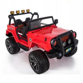 Avto Super-Toys MEGA JEEP 4X4 Z REDUKTORJEM NAPEDU EXCLUSIVE