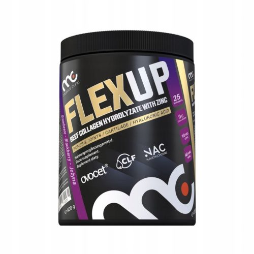 Muscle Clinic Flex Up 400g - Prehransko dopolnilo za podporo sklepov in regeneracijo