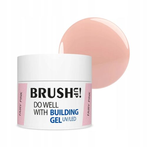 Brushup! Fairy Pink Gel za gradnjo nohtov 12 g