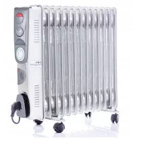    Ravanson 11-rebrni oljni radiator 4000W eW Turbo Wieprz Grzewczy