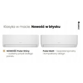 Toplotna črpalka GREE Pular 3,2 kW Shiny