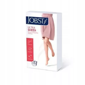   JOBST ULTRASHEER Kompresijske Nogavice Naravne Regular CCL1 Črne, Velikost 2 ZP