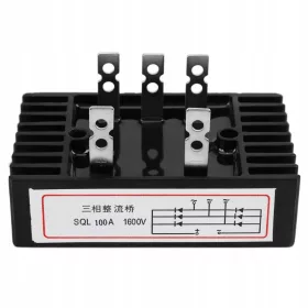Trifazni mostni usmernik diod 1600V AC na DC