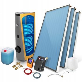    Sončni kolektor STANDARD solarni set 2 x 2,8 z rezervoarjem 400l