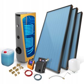    PREMIUM solarni set, sončni kolektor 3 x 2,0 z rezervoarjem 300 l