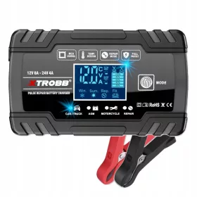   AVTOUSMERNIK 12V 24V AVTOMATSKI PROSTOVANJES FUNKCIJO POPRAVILA AKUMULATORJA