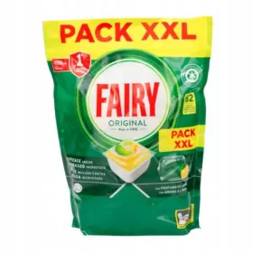 Fairy All In One kapsule za pomivalni stroj Limona, 82 kosov